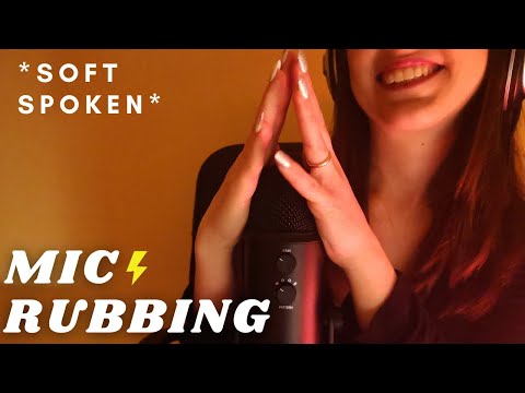 ASMR - FAST AND INTENSE MIC RUBBING, with a lot of PERSONAL ATTENTION | SOFT SPOKEN