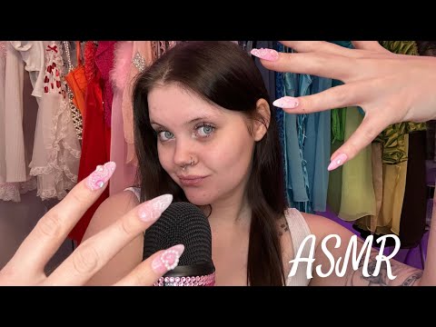 ASMR | Tapping & Mic Scratching With Fake Nails