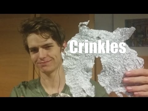 (ASMR) Crinkles for Tingles (and Sleep) - Plastic, Aluminum, Globe, Whispering