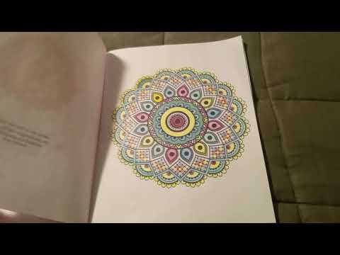 ASMR● showing my mandala colorings pt.2 request from LightInTheDarkness ASMR