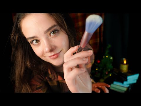 ASMR TUCKING YOU INTO BED ROLEPLAY FOR SLEEP! Face Brushing, Crinkles, Taking Care of You!