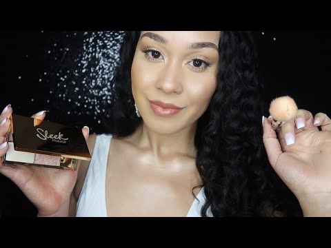 ASMR Makeup Artist Does Your Glowy Makeup Roleplay (Personal Attention)