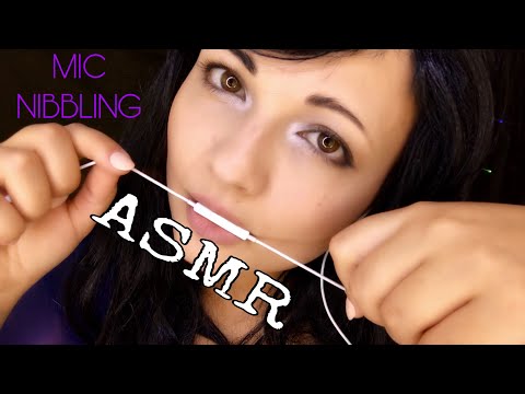 ASMR MIC NIBBLING | CLOSE-UP LO-FI ( slow & super relaxing! )