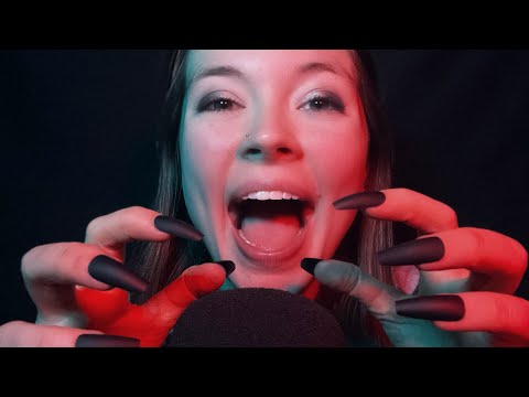 ASMR Loud and Aggressive Triggers With Long Nails