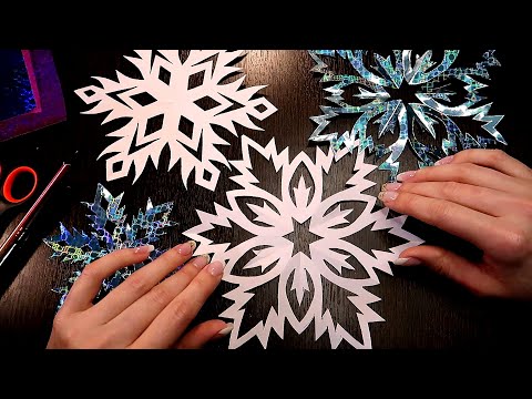 Paper Snowflakes ❄️ ASMR ❄️ Whisper