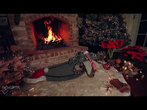 Holiday Fire ASMR 8 HOURS