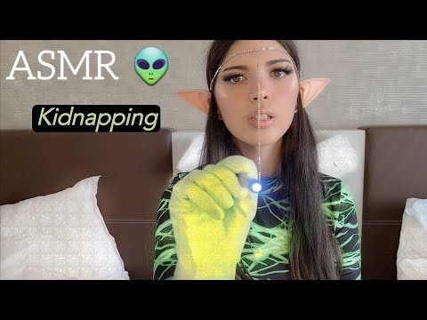 POV ASMR Alien Girl ABDUCTION and Full Inspection of YOU with GLOVES
