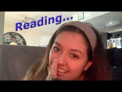Lo-Fi ASMR | Reading Commotion In The Ocean - Help You 😴