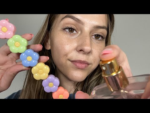 ASMR Cranial Nerve Exam with Pastel Triggers Only 🌸
