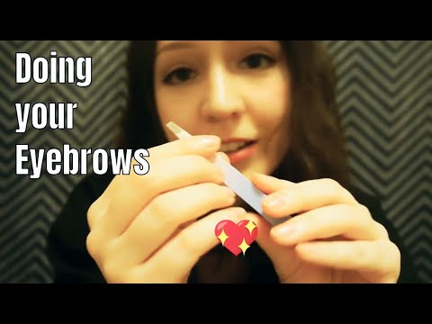 ⭐ASMR Plucking your Eyebrows! (Personal Attention, Soft Spoken)