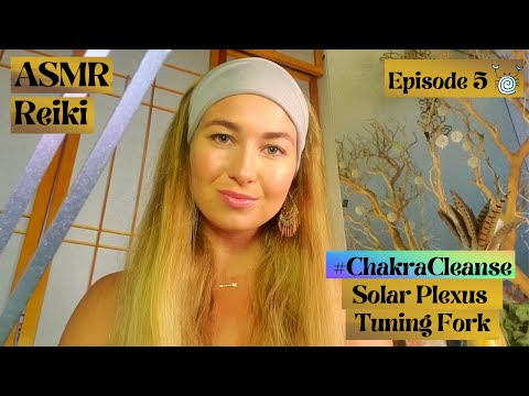 [ASMR] ~ Reiki #ChakraCleanse Healing |💛Solar Plexus💛| Sound Healing | Crystal Energy Healing | Ep.5