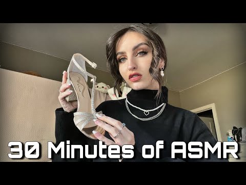 30 Minutes of Fast & Aggressive ASMR ( Hand Sounds, Nail Tapping, Fabric Scratching, Mouth Sounds +)