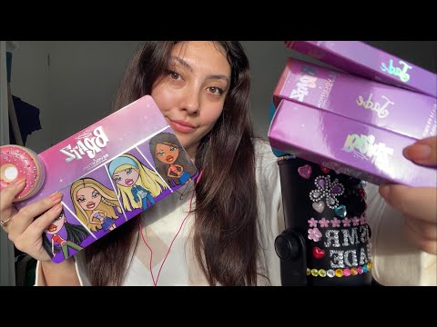 ASMR Makeup Revolution Haul! 💗 ~THE BRATZ COLLECTION UNBOXING~ | Whispered