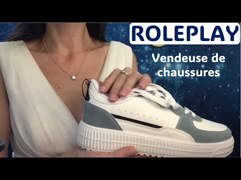 [ ASMR ROLEPLAY ] Vendeuse de chaussures (avec les chaussures SHEIN de mon fils)