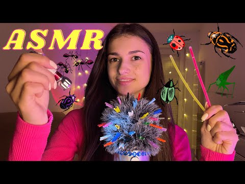 ASMR🎧🐞BUGS🐛🐜 20 minutes relaxing☺️