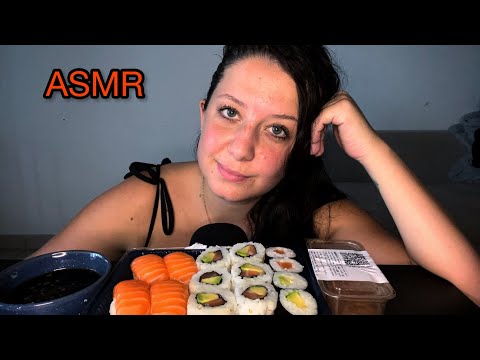 ASMR- Dégustations de sushis (tascam de retour) 🍱 🍣