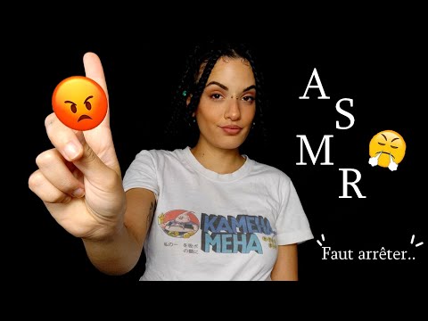 ASMR Français I Faut qu'on parle Youtube ! 💥 Papouilles de moumoute, massage crânien (son de pluie)