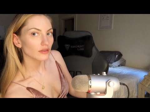 ASMR Soft Speaking, Sticky Tapping, & Velvet Sounds