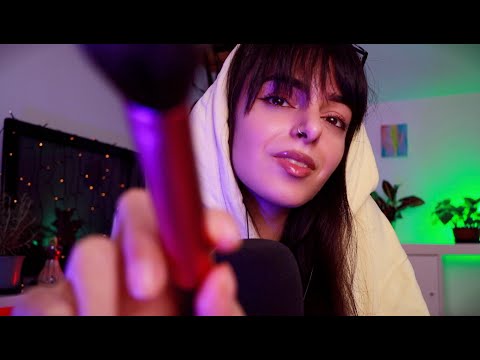 ASMR I Promise You'll Fall Asleep to This 💤 Soft Mic Brushing, Tsk Tsk, Sk Sk sounds (Whispered)