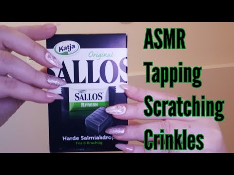 ASMR With Dutch Licorice-Tapping/Scratching/Crinkles