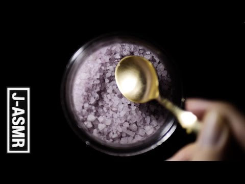 [音フェチ]#2 バスソルト - Bath salt[ASMR]