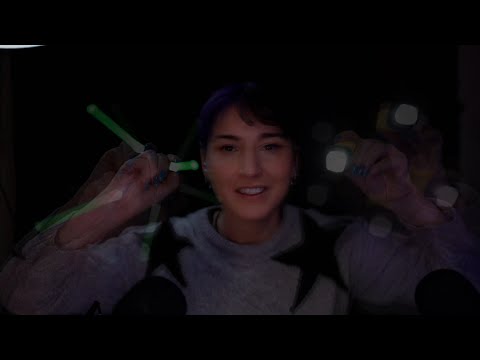 light triggers and inaudible whispers asmr