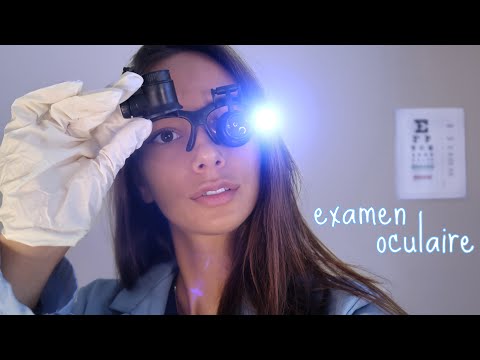 ASMR Français Examen Visuel 👓 Optométriste RP