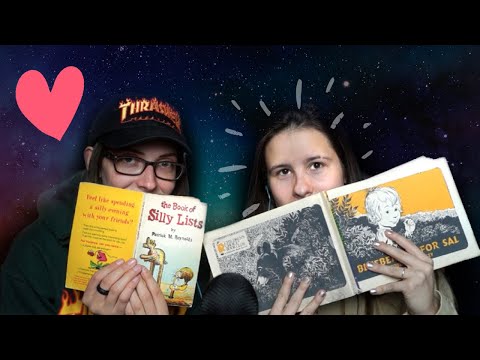 ASMR BOOK CLUB (layered reading, whispers, tapping, discussion)
