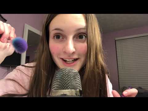 ASMR BRUSHING THE MIC AND YOUR FACE