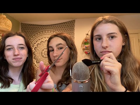 My Friends try Asmr part 3