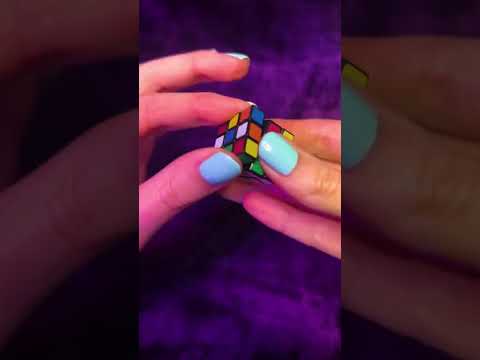 ASMR Worlds Smallest Rubiks Cube #shorts #asmr