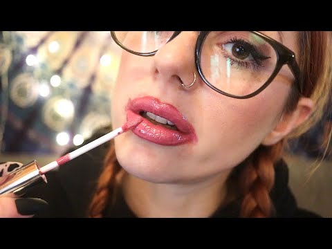 ASMR CLASSIC LIPGLOSS APPLICATION, MOUTH SOUNDS