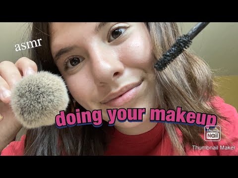 [ASMR] DOING YOUR MAKEUP- requested