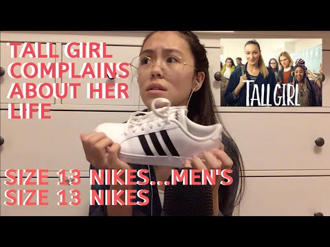 ASMR | Tall Girl Complains About Her Life (and Size 13 Nikes...Men's Size 13 Nikes)