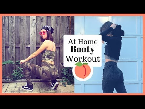 ASMR at HOME booty workout, grow your glutes