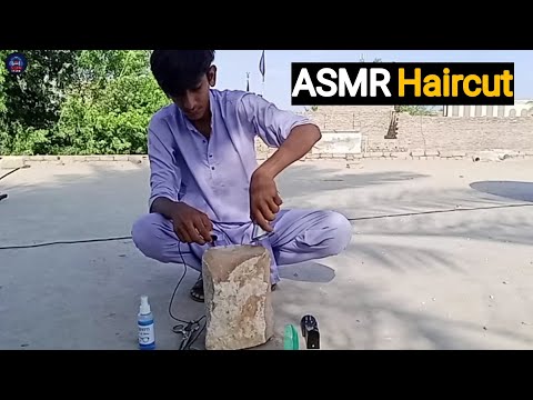 ASMR Rock Barber l Experience ASMR with a Rock Haircut