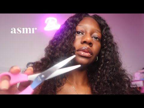 ASMR Cutting Away your Anxiety with Scissors ✂️