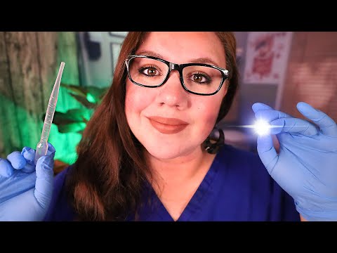 ASMR Face MEDICAL Allergy TEST for MAKEUP / Personal Attention / ASMR Jonie