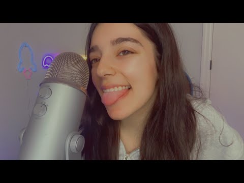 ASMR | FAST AND AGGRESSIVE MOUTH SOUNDS (licks, noms, + more)