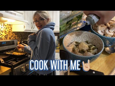 I tried to cook. (had some help LOL) | COOKING VLOG