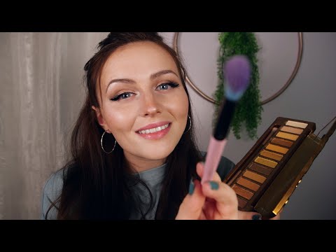 [ASMR] Makeup Artist Gets You Ready - personal attention, face brushing
