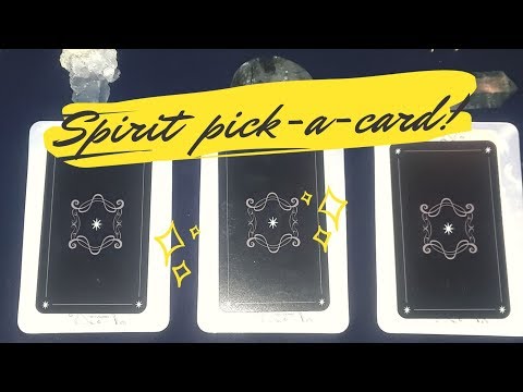Spirit Pick-A-Card! Guidance from Ancestors and Spirit guides
