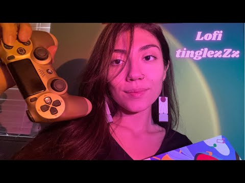 Fast & Aggressive ASMR / tingle box of random triggers ~ lots of scratching + tapping