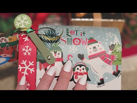 ASMR Lo-fi Random Item Tapping And Scratching-Christmas Gifts(Before I Wrap Them)