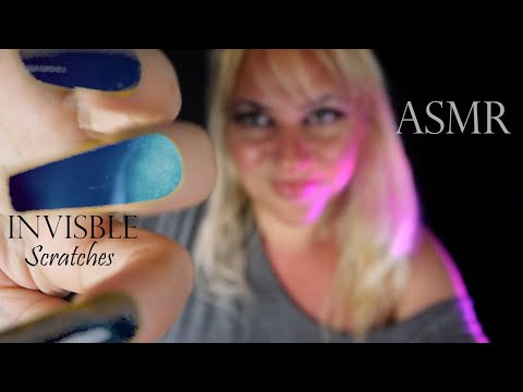 asmr invisible face scratch