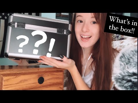 ASMR Opening My P.O Box! (Special Surprise)!!🎧