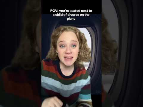 POV: sitting next to a talkative kid on a plane #comedy #skit #sketchcomedy #comedian