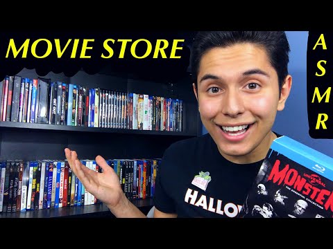 [ASMR] Movie Store Role Play! (Movies, Whispering, Tapping & MORE!)