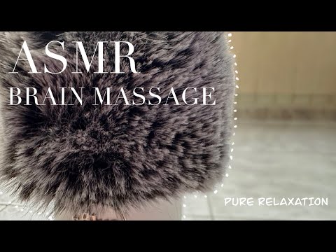 ASMR Fluffy Mic Scratching /  Ultimate Brain Massage For Sleep, Relaxation, Studying (no talking)