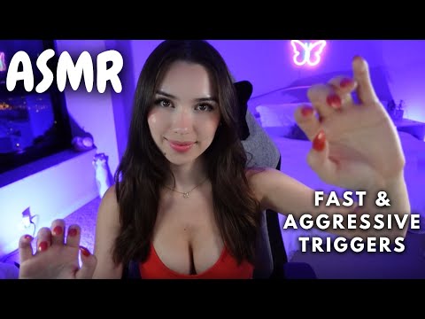 ASMR ♡ Fast and Aggressive Triggers